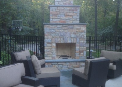 Chilton Stone Fireplace