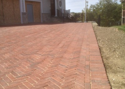 Clay Paver Driveway