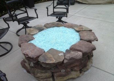 Glass Bead Firepit