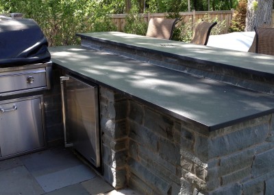 Grill Island-Slate Top