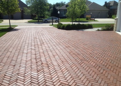 Herringbone Driveway