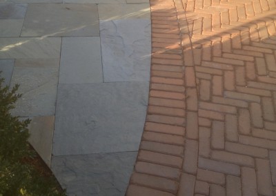 Paver Stone Intersection