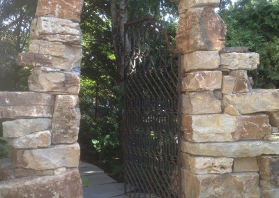 Stone Arch with Gate