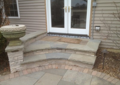 Stone Stoop Construction