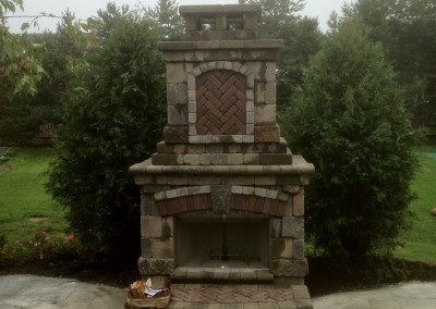 Unilock Fireplace