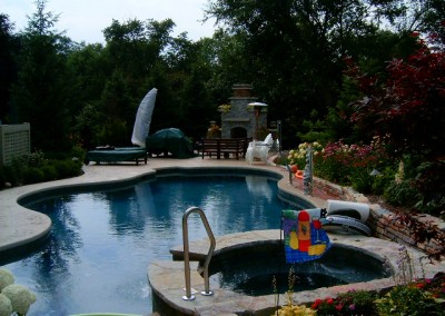 View of Pool Garden