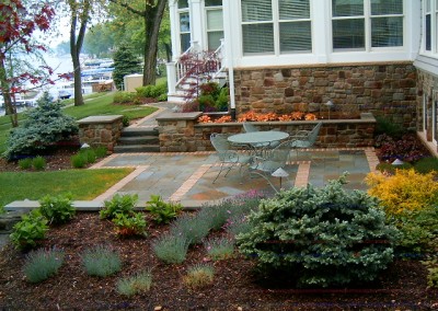 Patio in the Landscape