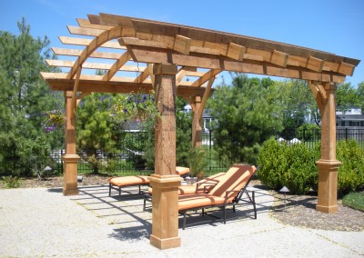 Pergola with Seating