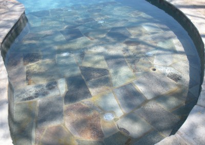 Pool Stone Floor